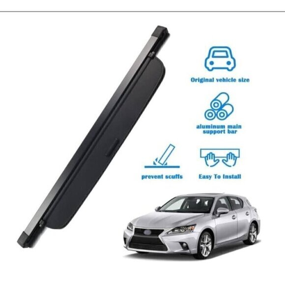 Rear Cargo Cover / Screen for Lexus CT200h - Picture 8 of 9